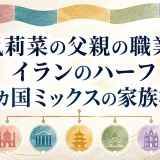 嵐莉菜の父親の職業やイランのハーフ｜5カ国ミックスの家族構成